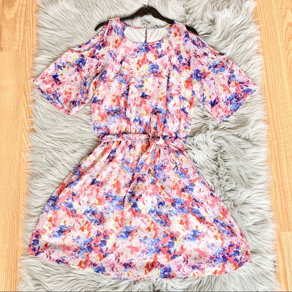 Daniel Rainn Cold Shoulder Summer Dress